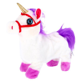 Pluchiez Go Go Walkimals interaktives Einhorn-Kuscheltier