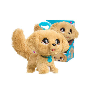 Spielen Sie einfach Furreal Wagalots Golden Retriever – interaktiver Welpe