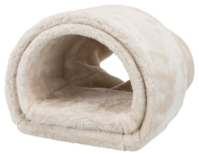 Trixie Spieltunnel Hase Meerschweinchen Plüsch beige