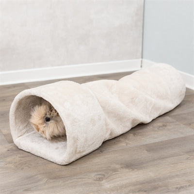 Trixie Spieltunnel Hase Meerschweinchen Plüsch beige