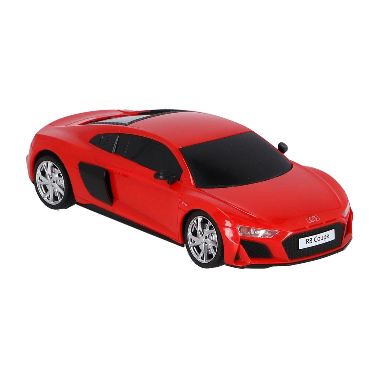 RC Audi R8 Coupé rot im Maßstab 1:24