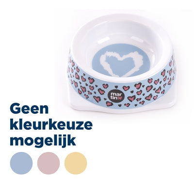 Martin Melamin Katzenfutternapf sortiert