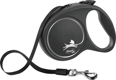 Flexi Retractable Line Black Designband schwarz