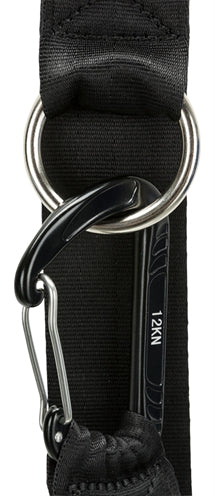 Trixie Universal-Autogürtelschlaufe mit Karabiner schwarz