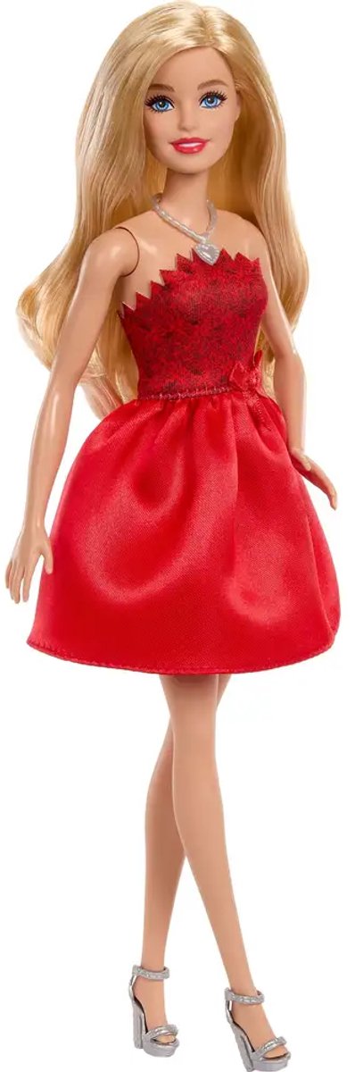 Barbie-Fab-Puppe zum 80. Jubiläum in Rubinrot