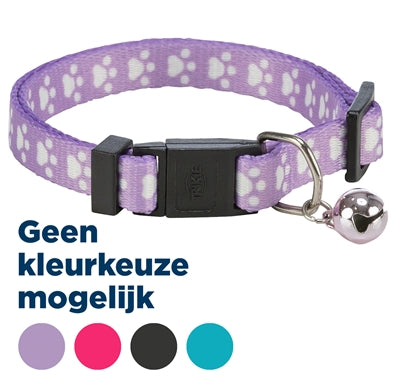 Trixie Halsband mit Katzenmotiv, elastisch, sortiert