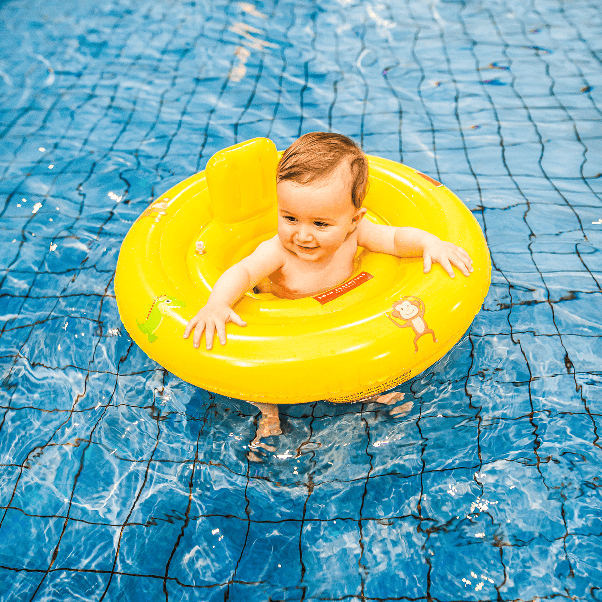 Goldene Safari | Gelber Babyschwimmer 0-1 Jahre