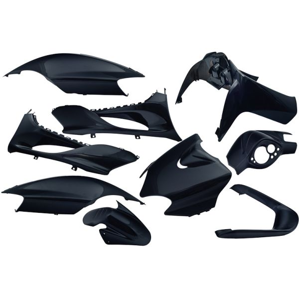 Kantenspeicher 9 -Stück für Yamaha Jog R MBK Machg - Metallic Black
