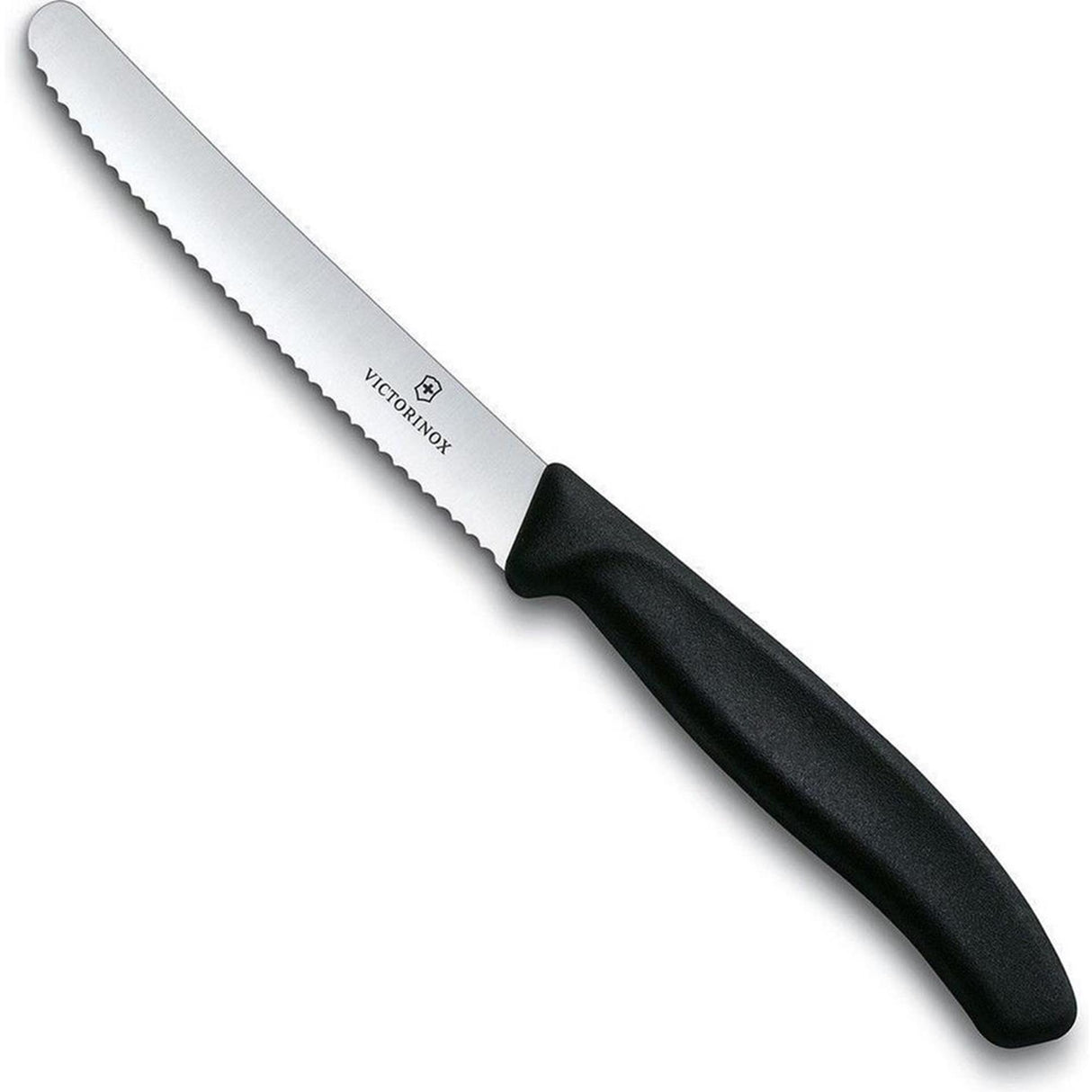 Victorinox Tisch-Tomatenmesser mit gezahnter schwarzer Klinge