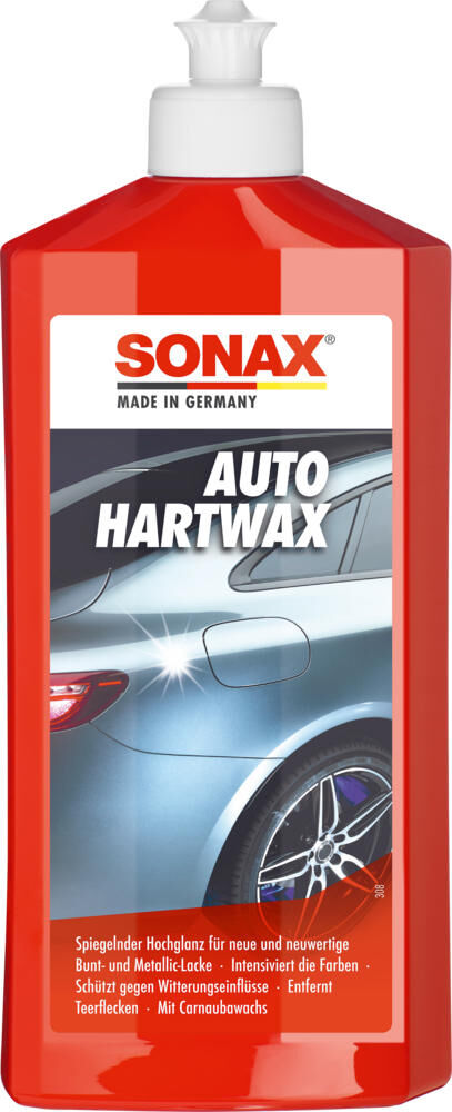 SONAX Autopolitur Auto-Herzwachs Auto-Hartwachs 500 ml Pet-Flasche