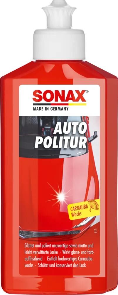 SONAX Autopolitur Autopolituren 250 ml PET-Flasche