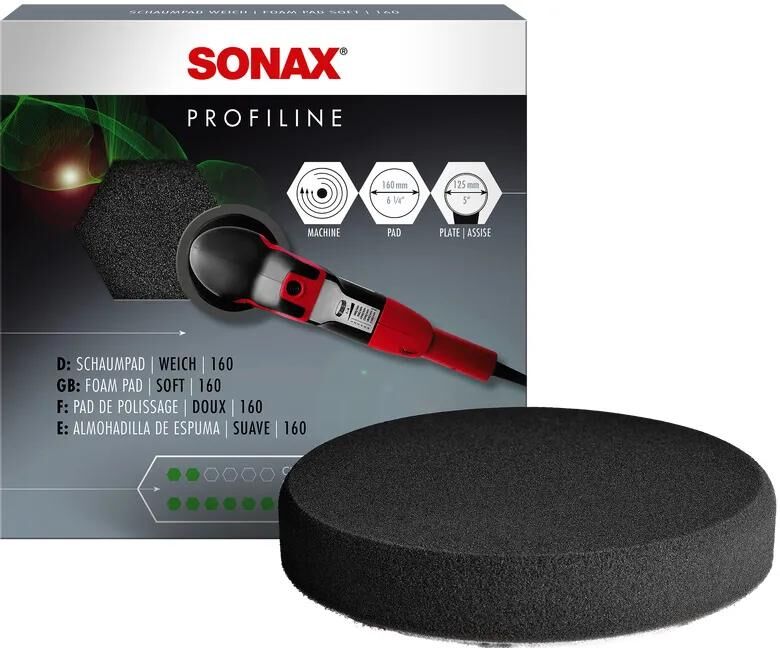 Sonax Polierschwamm Polierschwamm grau 160