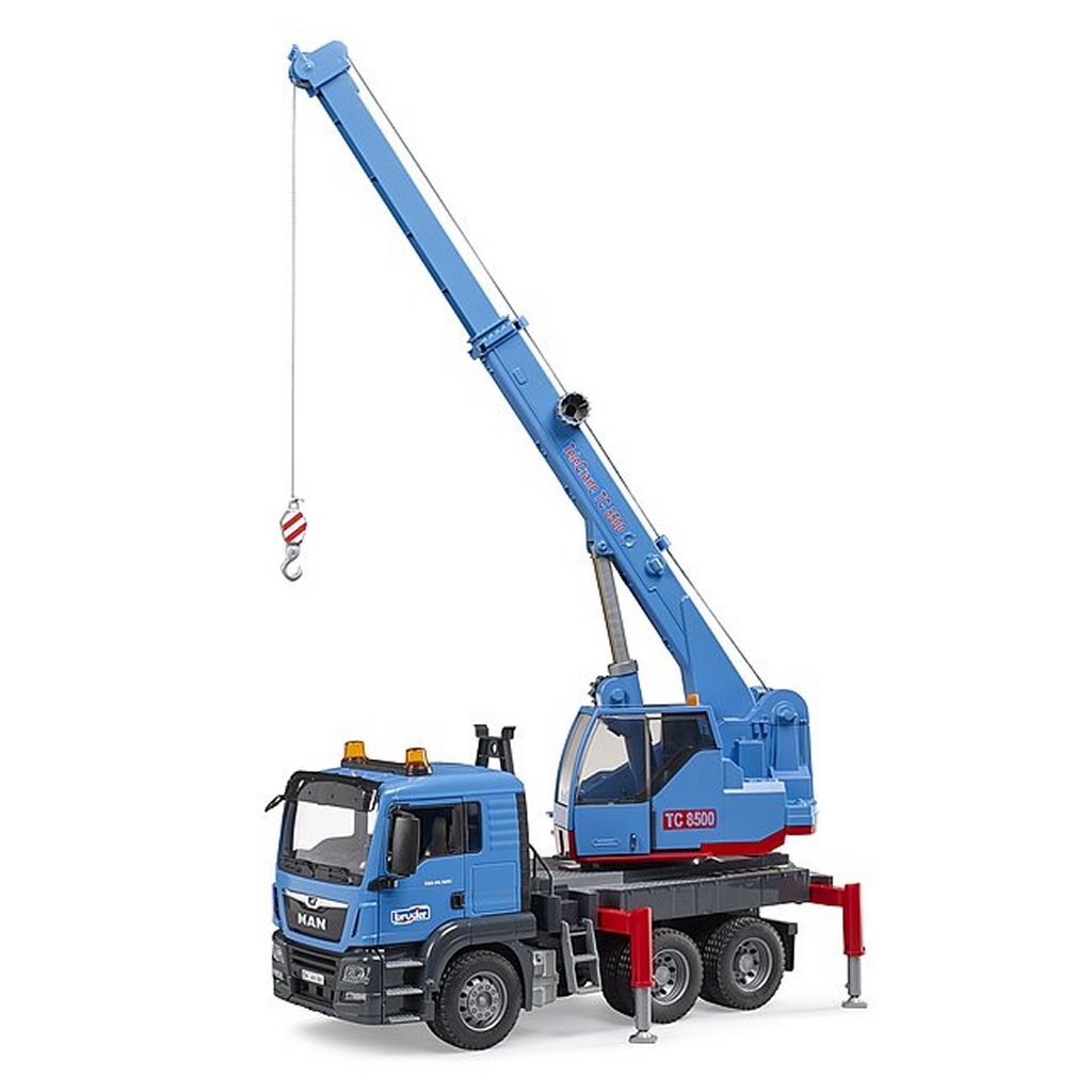 BRUDER Truck Man mit Tap Blue