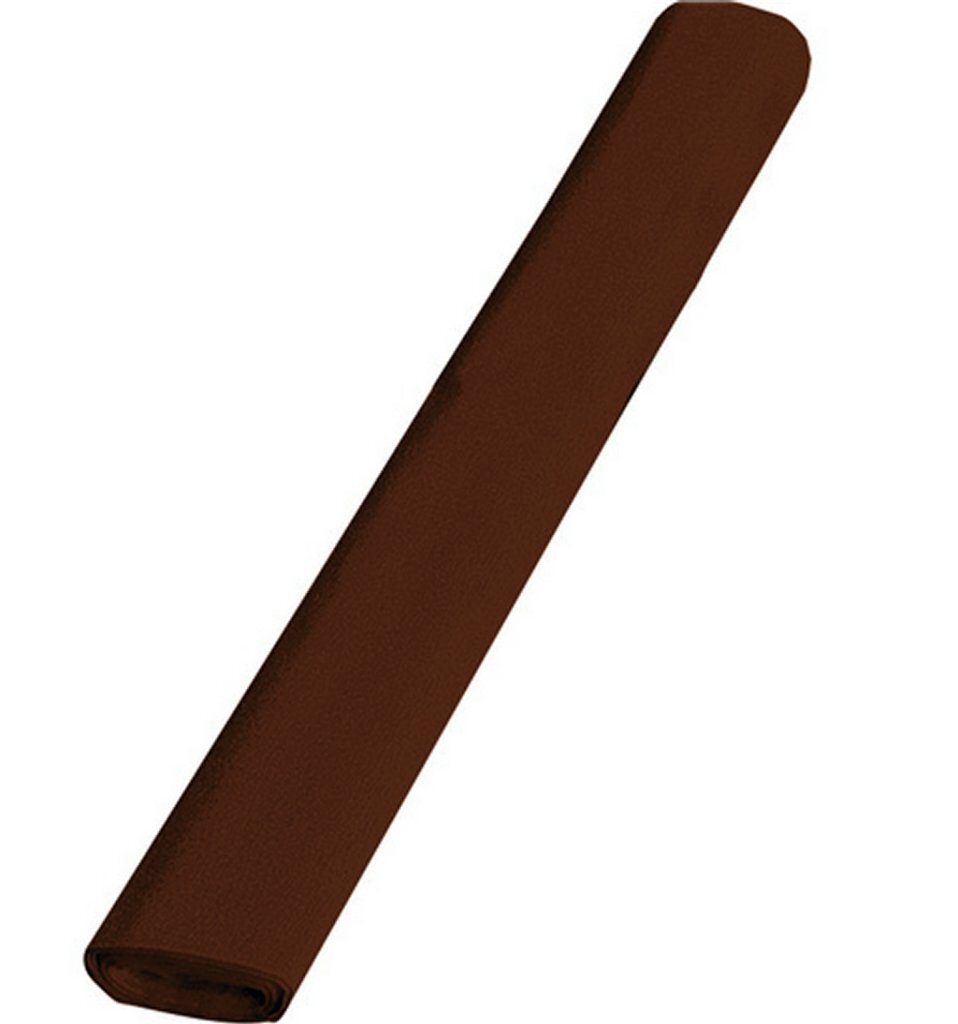 Folia 115 Cr Ecirc;pe-Papier schokoladenbraun 50x250 cm 1 Rolle