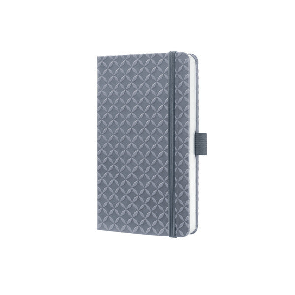 Sigel si-jn126 Notizbuch Jolie Flair, A6, Hardcover, liniert, Gletschergrau, 174 Seiten, 80 g