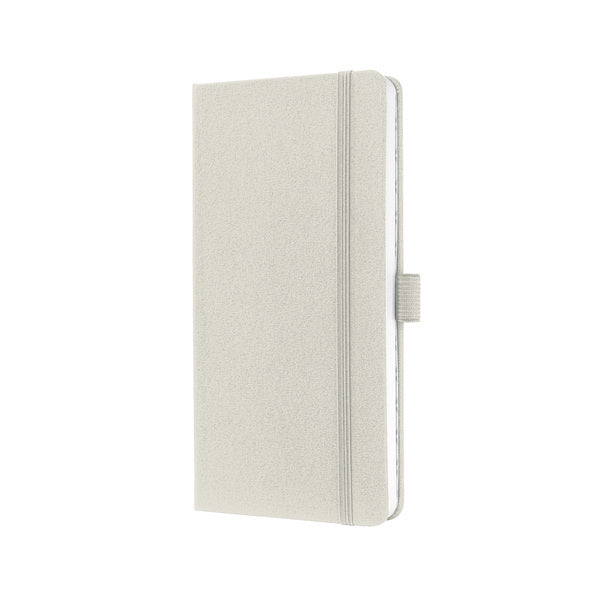 Sigel Sigel SI-JN506 Notizbuch Jolie Sense 95x180mm Hardcover liniert weiß
