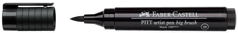 Faber Castell Faber Castell FC-167699 Zeichenstift Pitt Artist Pen Brush 199 Schwarz