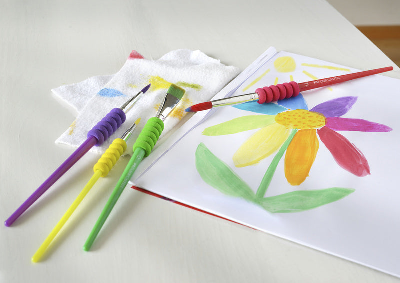Faber Castell FC-481600 Bürstenset Kunststoff 4-teilig