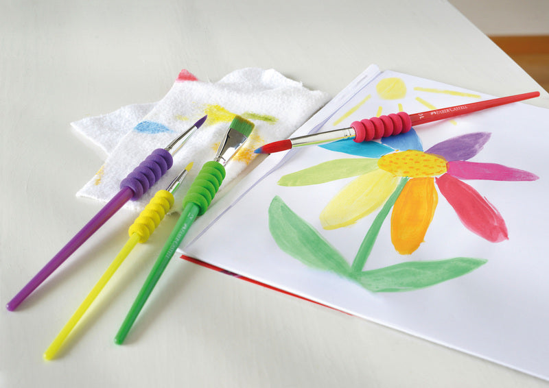 Faber Castell FC-481600 Bürstenset Kunststoff 4-teilig