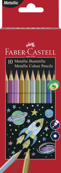 Faber-Castell FC-201583 Farbset Faber-Castell Metallic-Farben