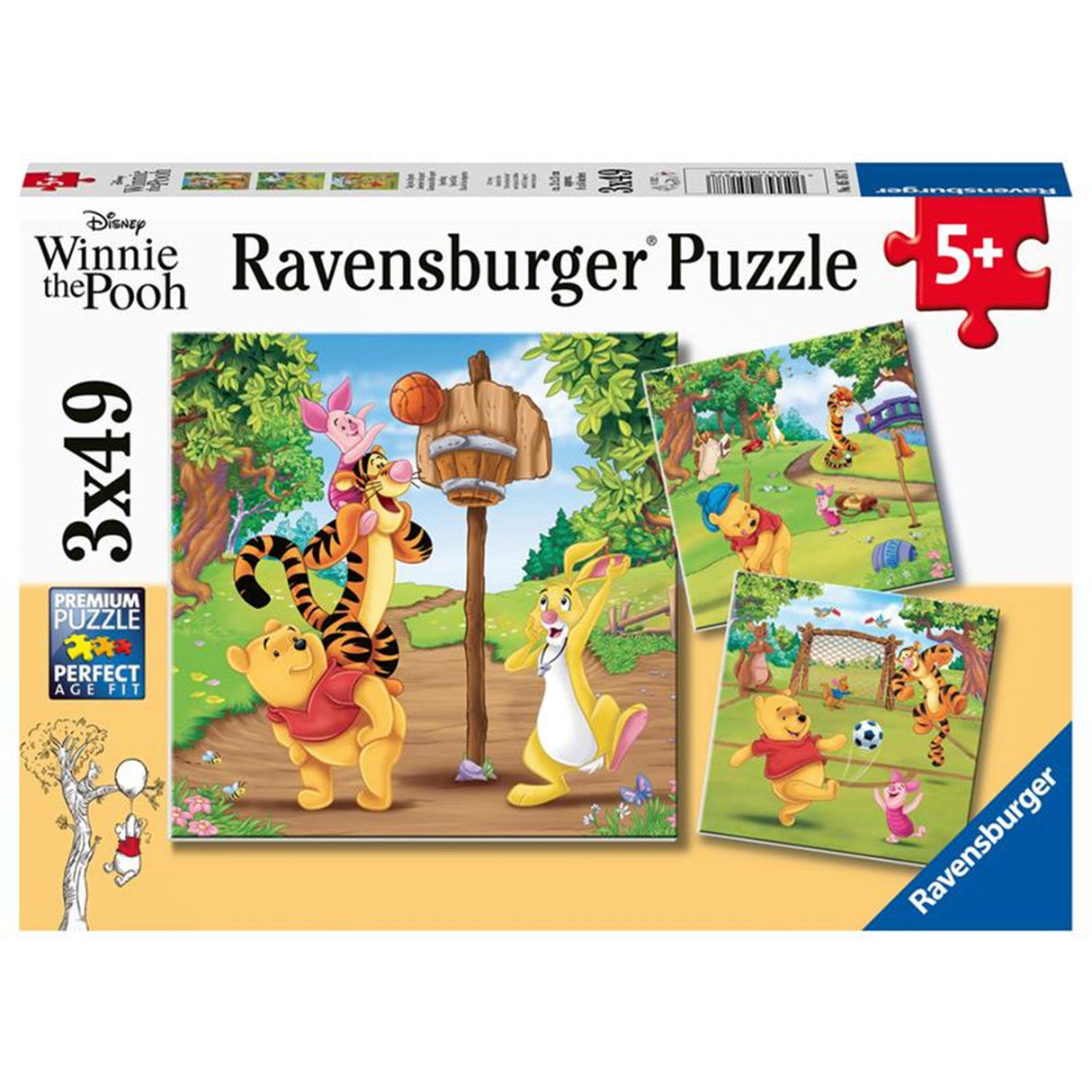 Ravensburger Puzzle DWP Sporttag 3x49tlg