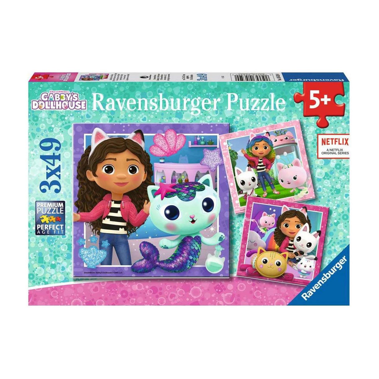 Ravensburger Puzzle Gabby 3x49tlg