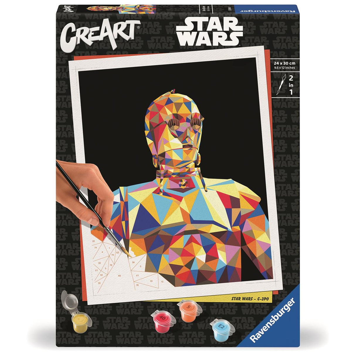Ravensburger Creart Malen nach Zahlen – Star Wars – C-3PO