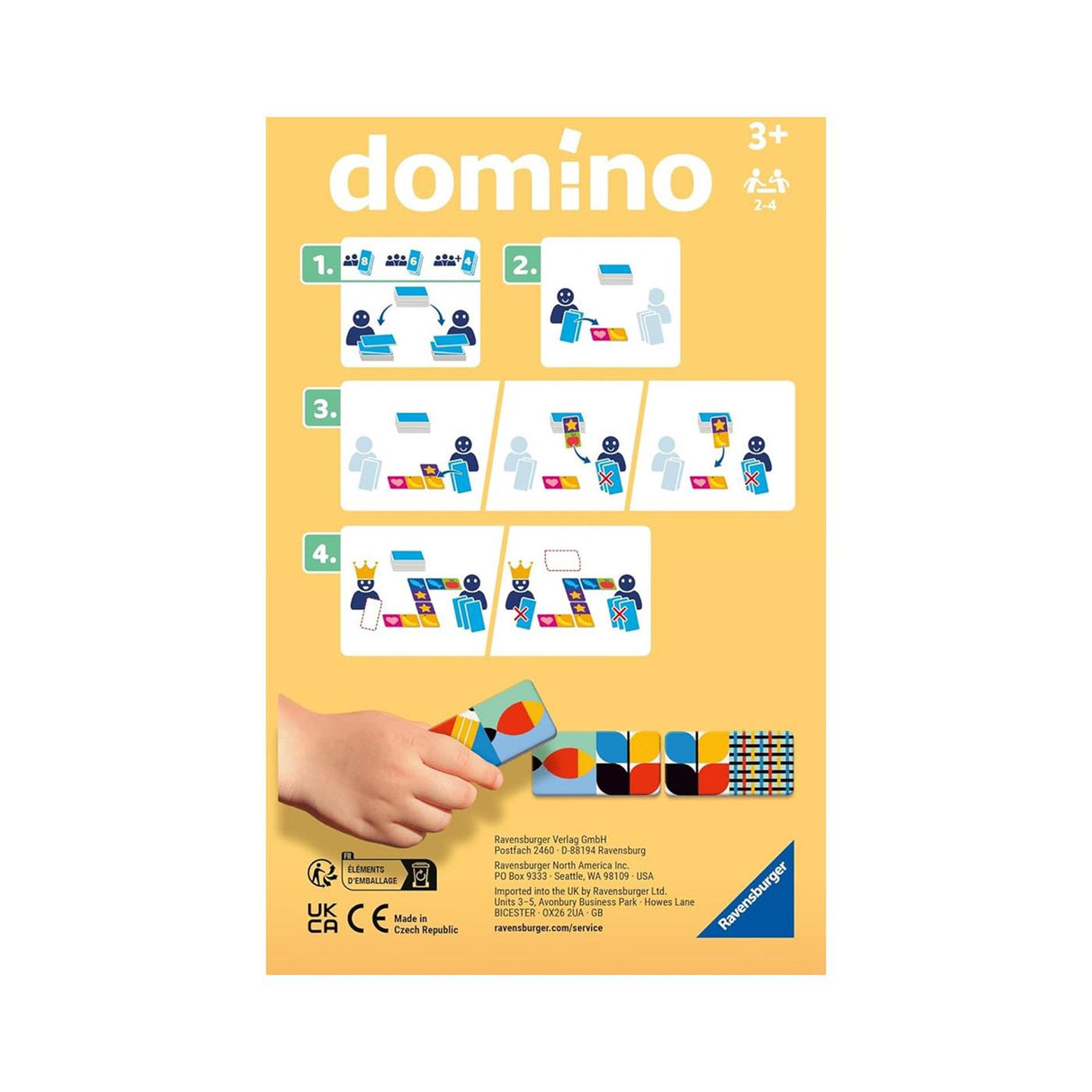 Ravensburger Spiel Bluey Domino Pocket | 2 Stk
