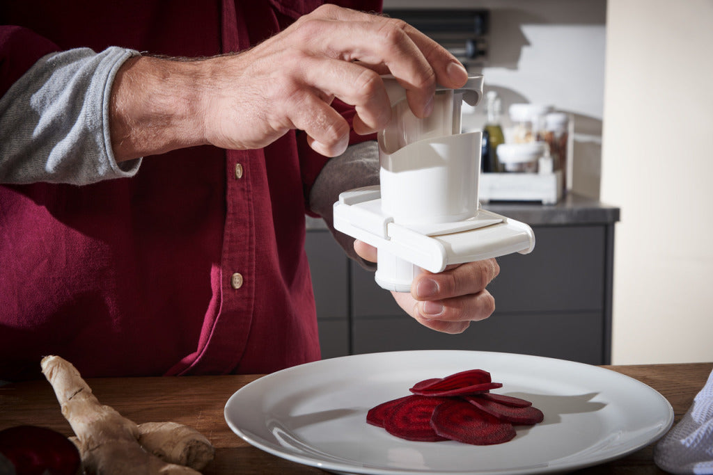 Leifheit Leifheit 3106 Gemüseschneider Comfort Slicer Perlgrau