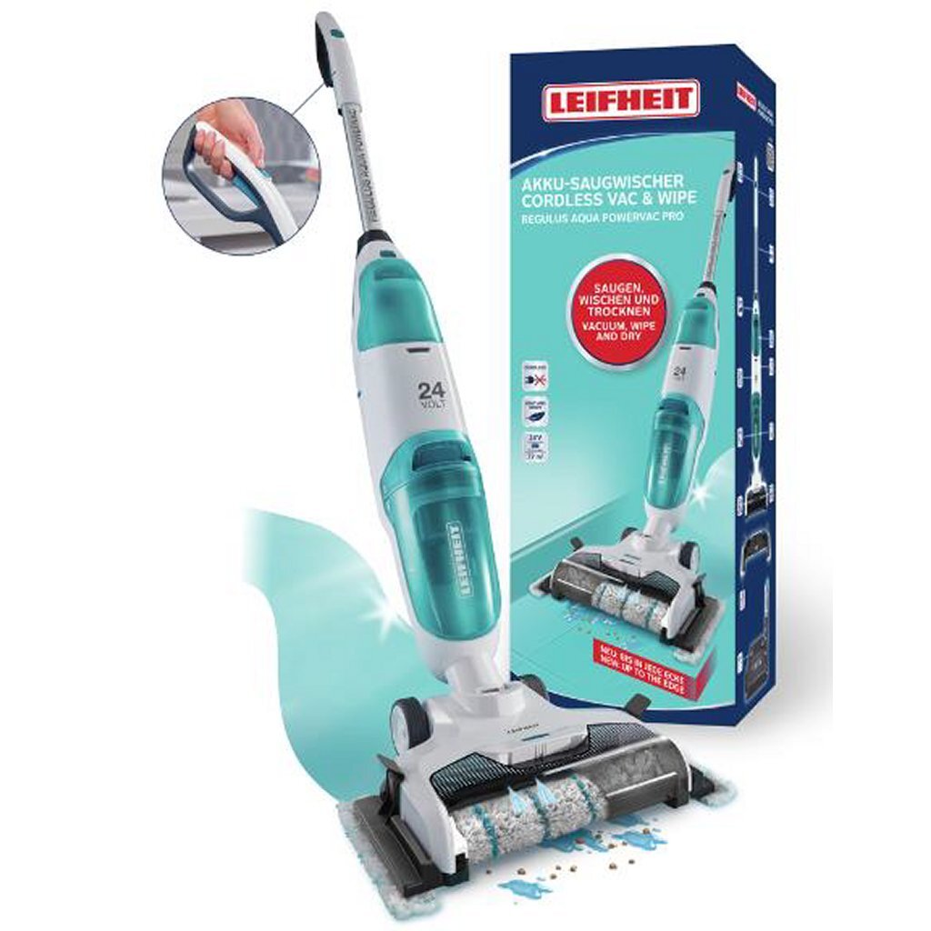 Leifheit Leifheit 11935 Regulus Aqua Powervac 2in1 Akku-Bodenreiniger