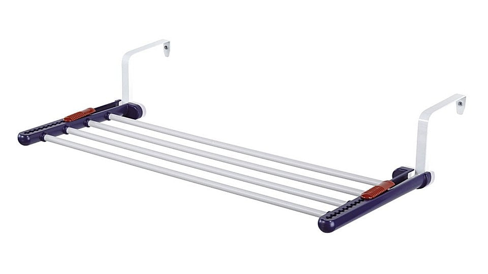 Leifheit Hängewäscheständer Quartett 20 – 2 m Trockenlänge – Aluminium