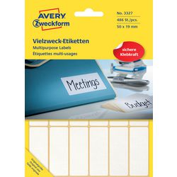 Etiketten avery 3324 wit 486 stuks