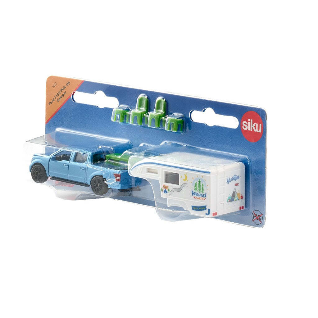 Siku 1693 Ford F150 Pick-up-Wohnmobil