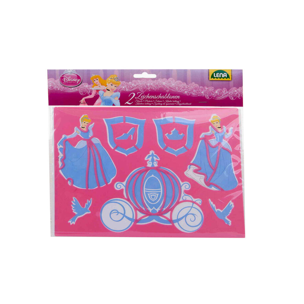 Kein Marken-Disney-Prinzessin-Aschenputtel-Vorlagenset | 6 Stück