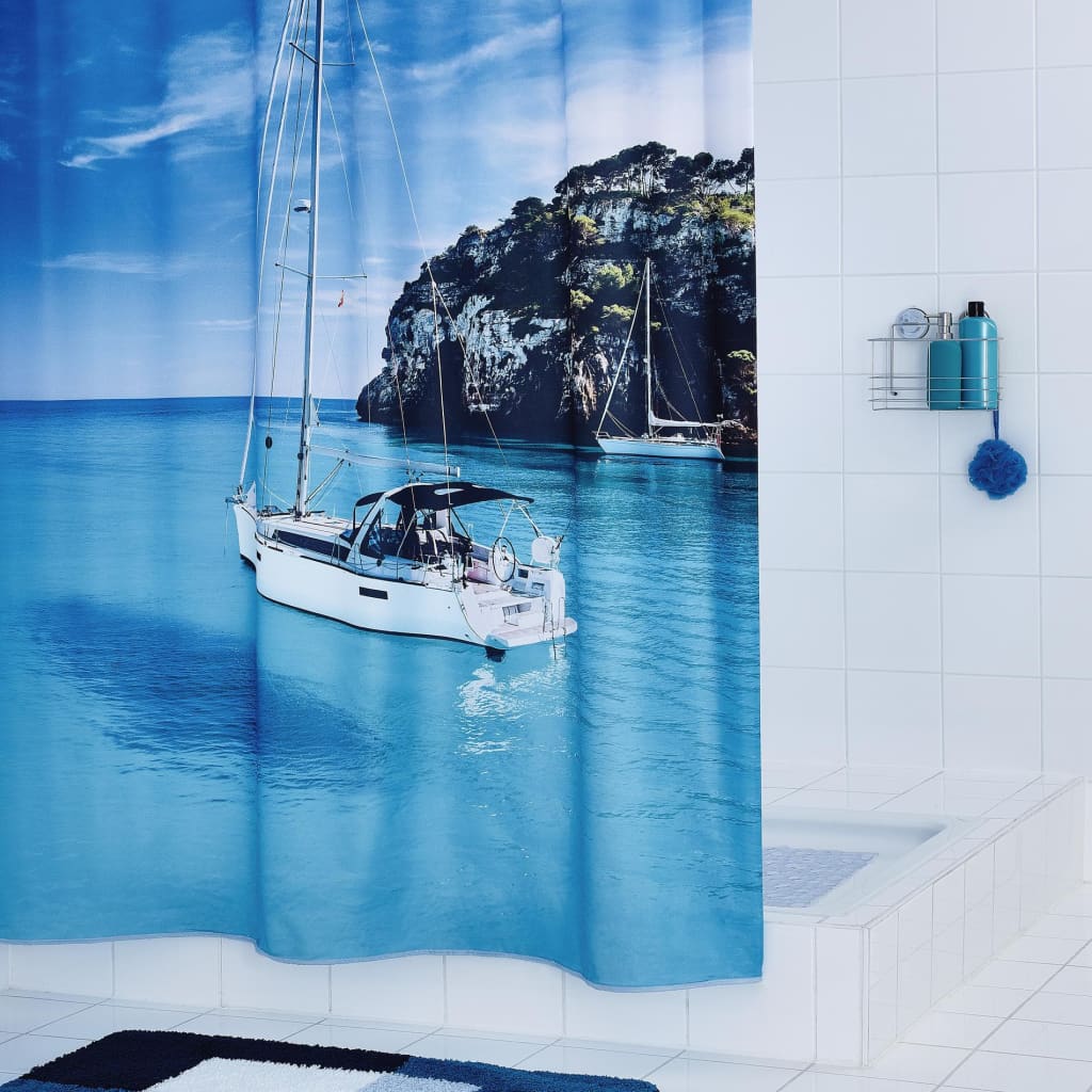 Ridersausche Vorhang Segelboot 180x200 cm