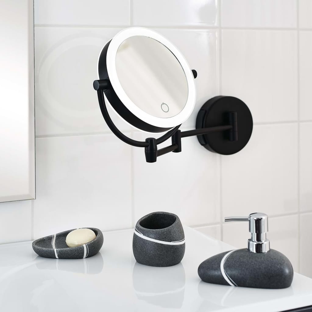 Riderformat Spiegel Shuri mit LED- und Touch -Schalter