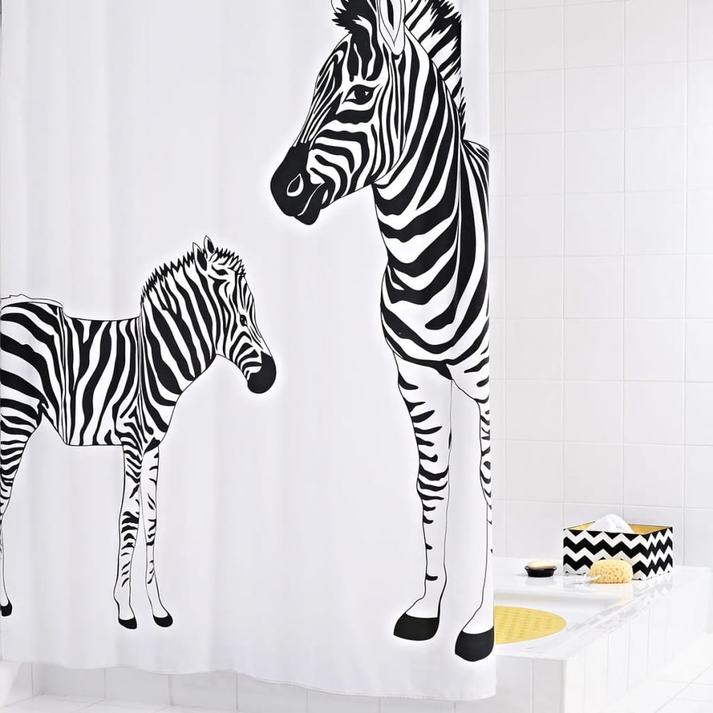 Ridersuschvorhang Zebra 180x200 cm