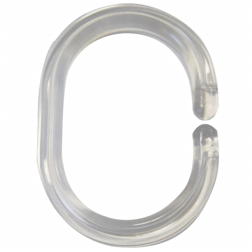 Ridersausche Vorhangringe transparent 49300