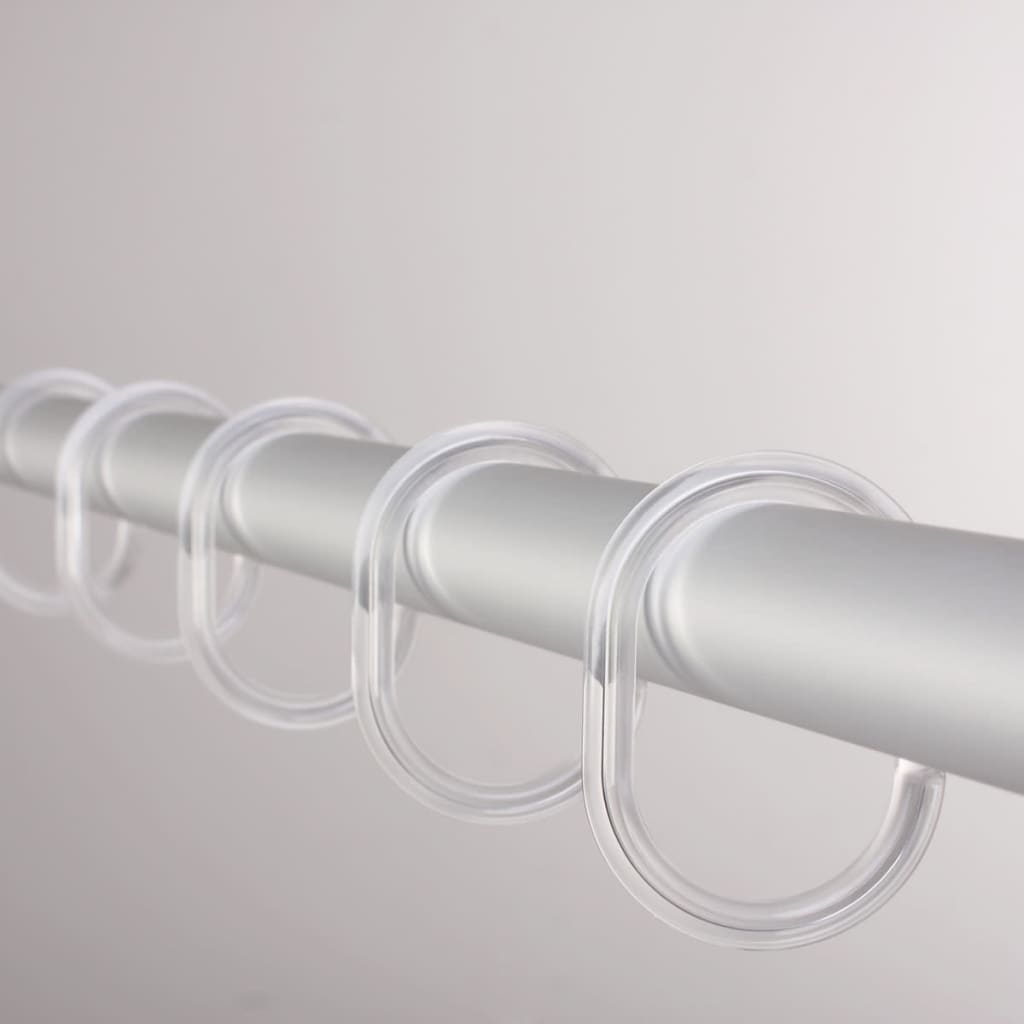 Ridersausche Vorhangringe transparent 49300