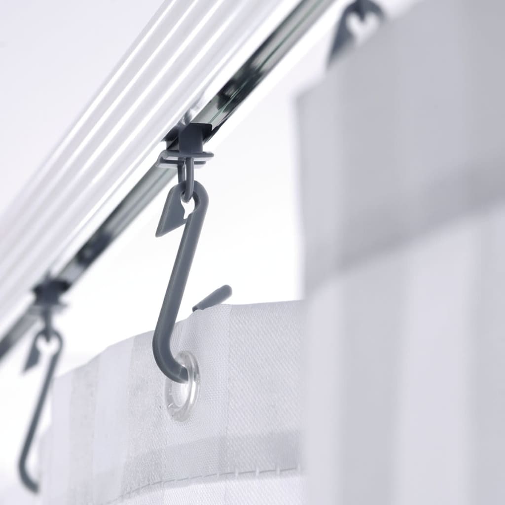 Ridder Corner Dusche Curil Rail mit Haken Universal Chrom 52500