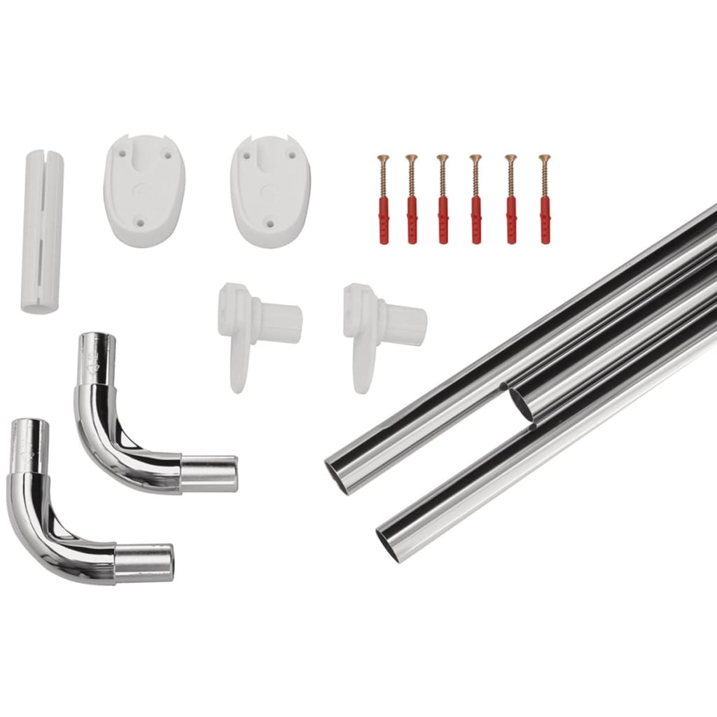 Ridder Corner Dusche Curil Rail Universal 25 mm Chrom 59500