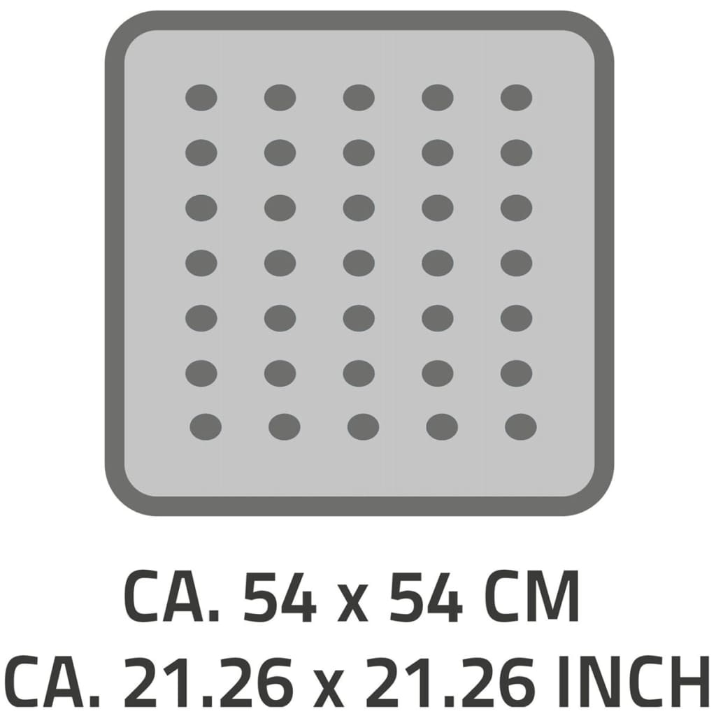 Ridderduschmatte Anti-Slip Playa 54x54 cm Blau 68403
