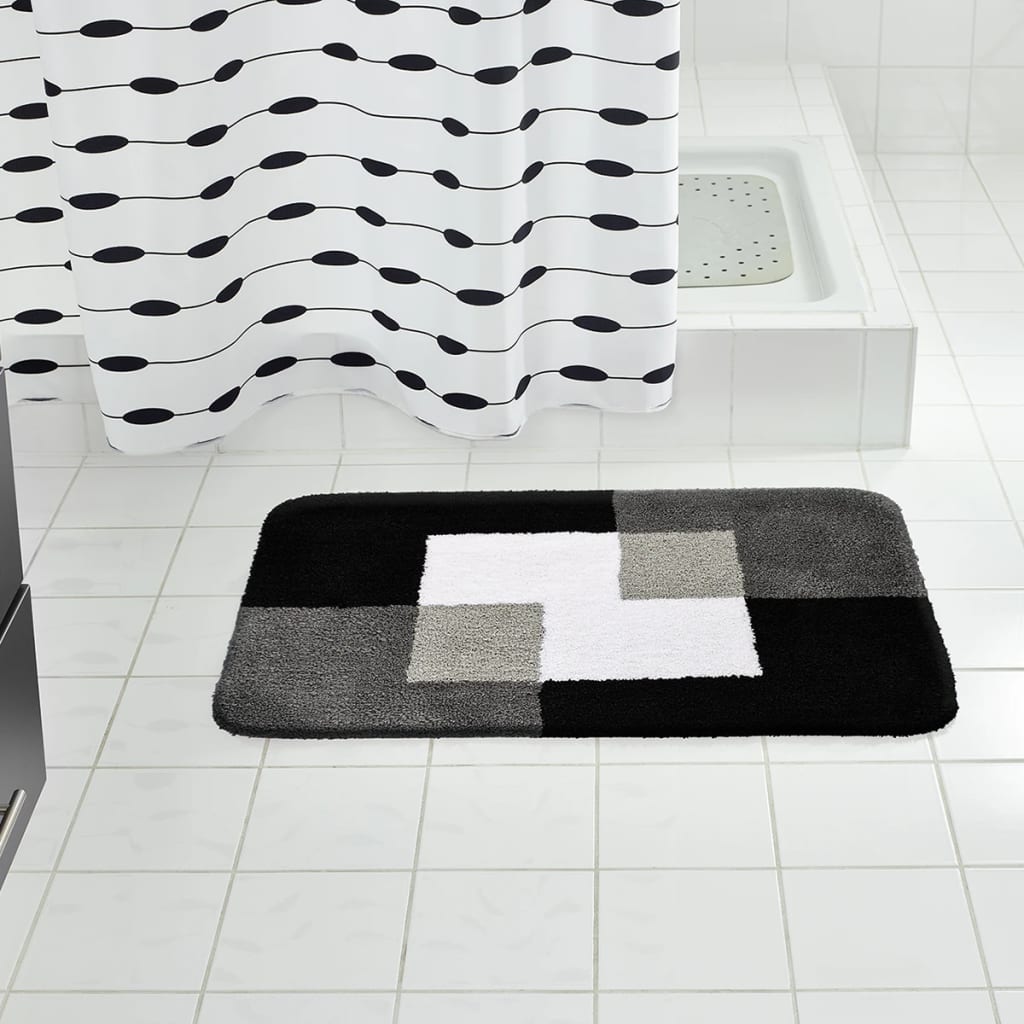 Ridder Badezimmer Mattenmünzen 60x90 cm Grau 7103307