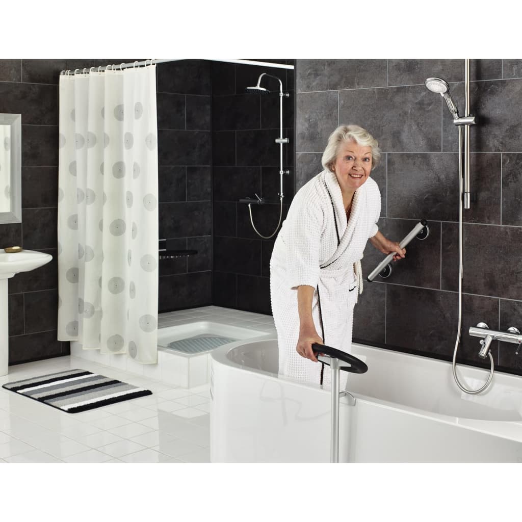 Ridder Badezimmergriff Premium 60 cm Aluminium Silberfarbe