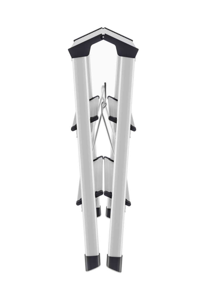 Hailo 4443-701 D60 Standardline klappbare Trittleiter 2x3 Stufen
