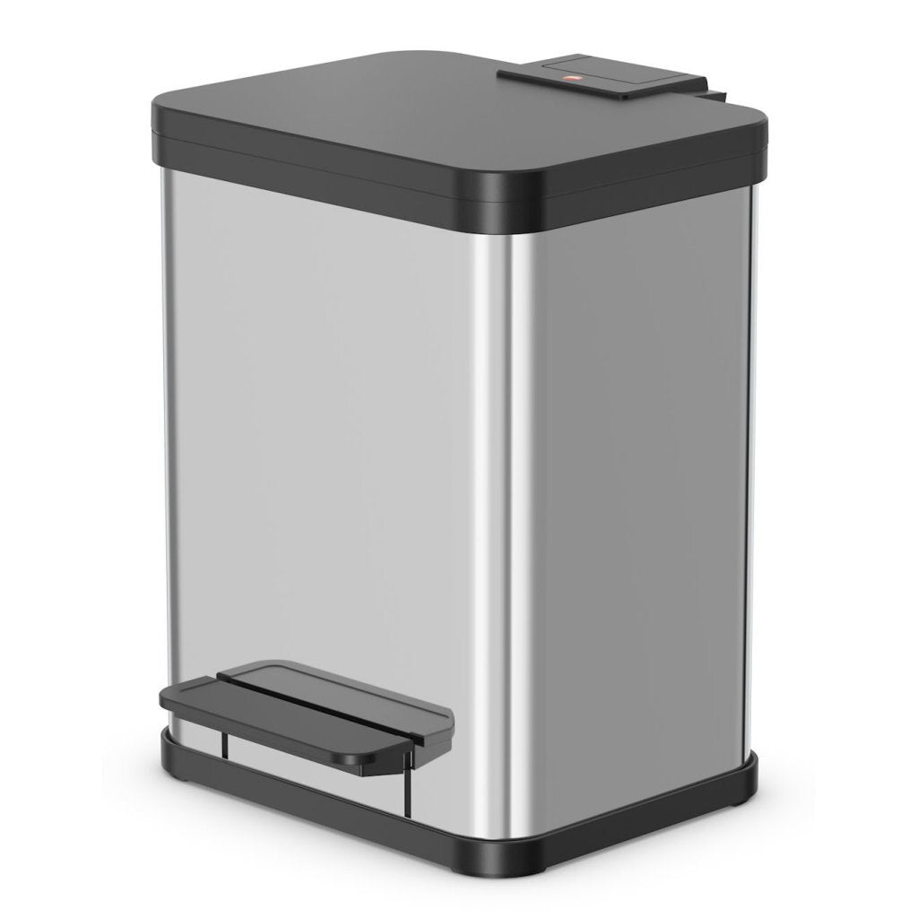 Hailo öko duo plus Treteimer 2x9l Edelstahl