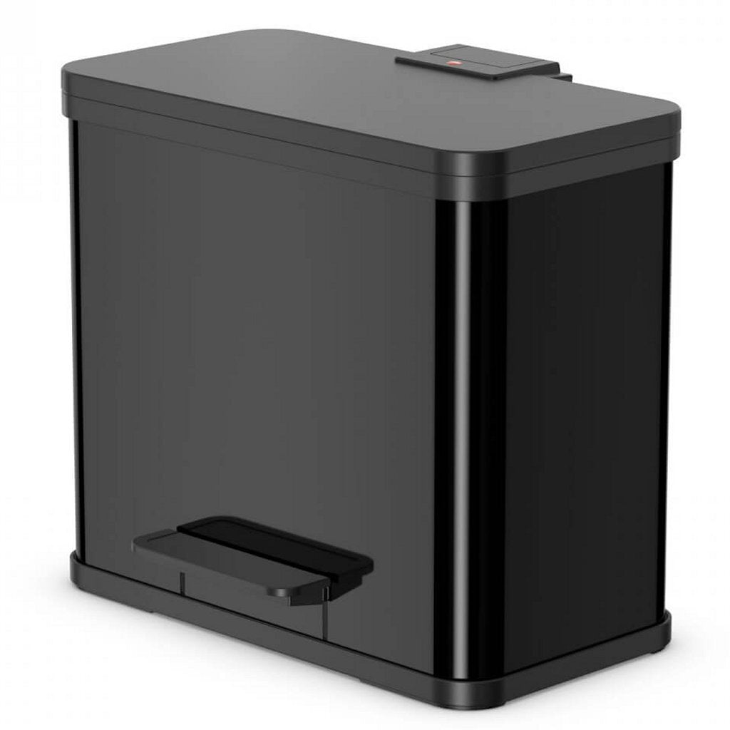 Hailo öko trio plus Abfallbehälter - 3 x 9l - Schwarz