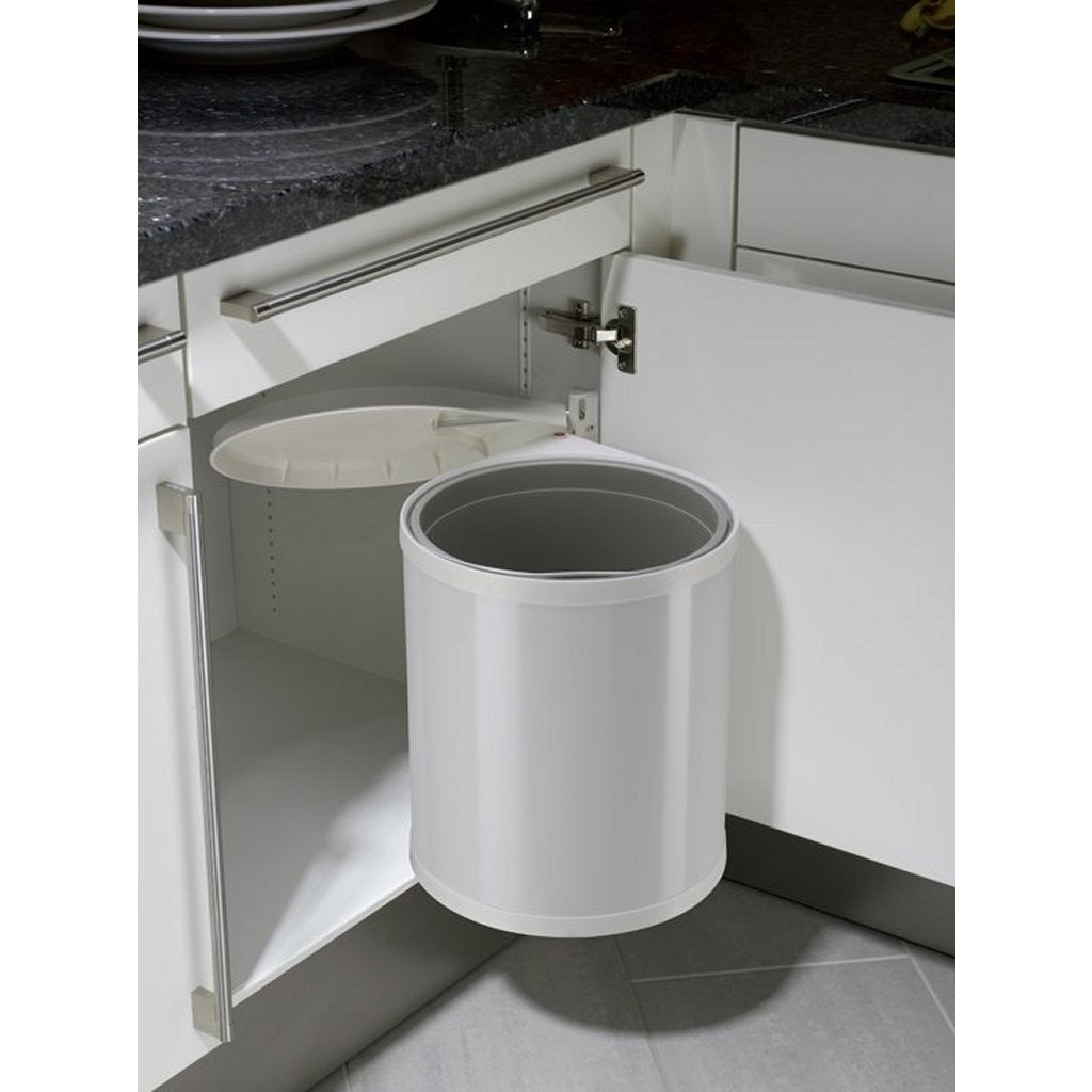 Hailo 3555-001 Compact-Box M Müll kann 15 l Weiß