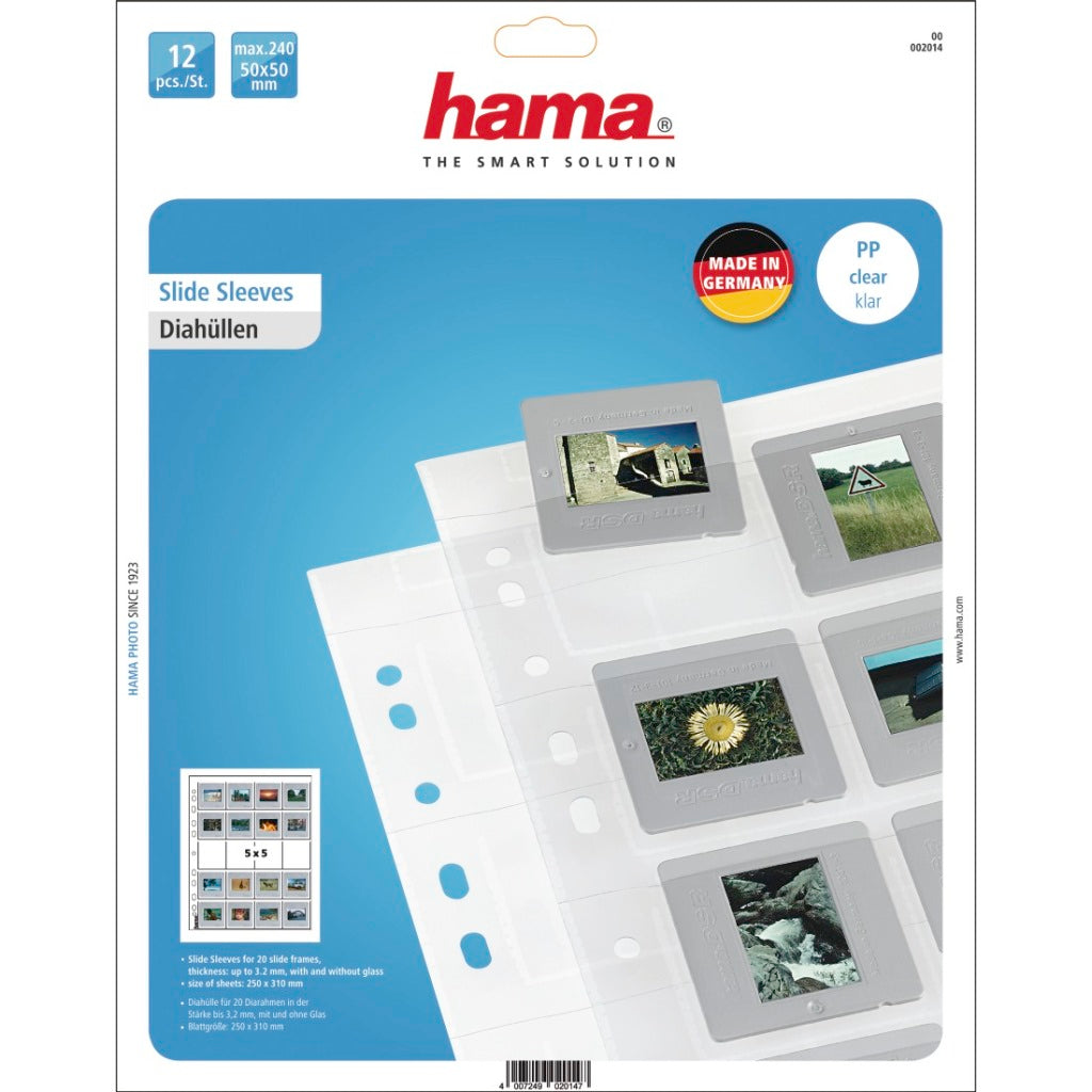 Hama Negativblätter 5x5 20 12 Stück