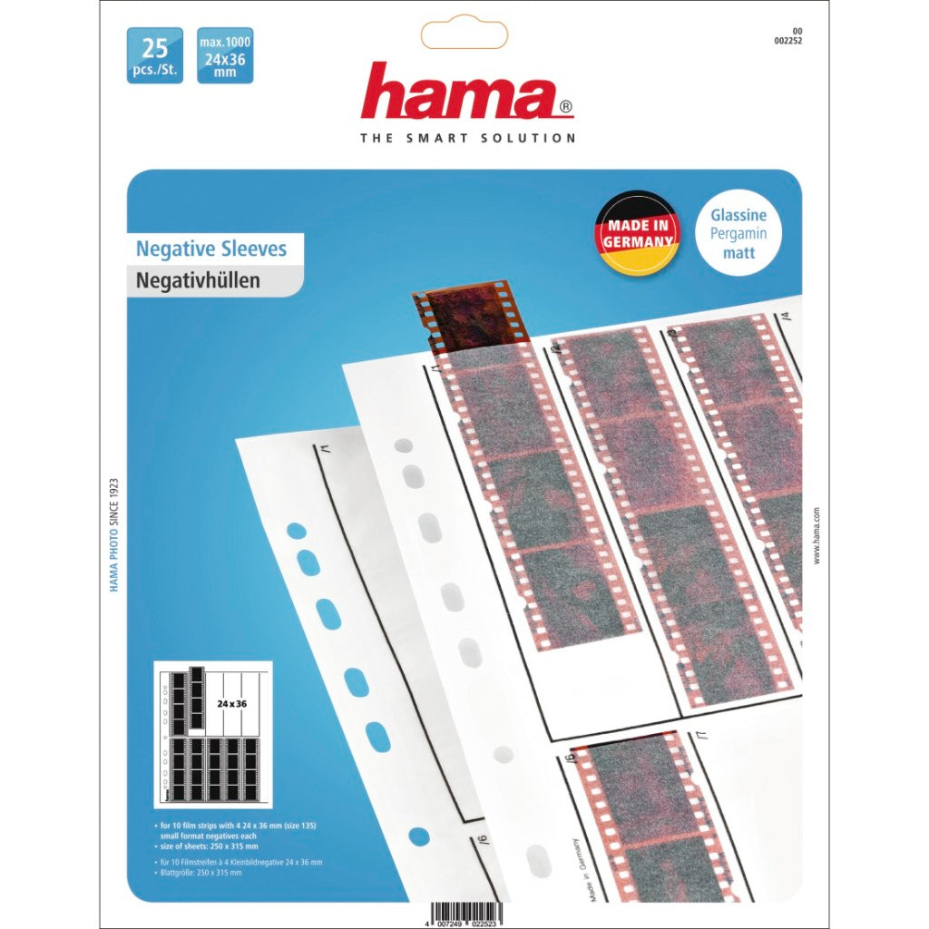Hama Negativblätter perg. 35mm 10x4 25St